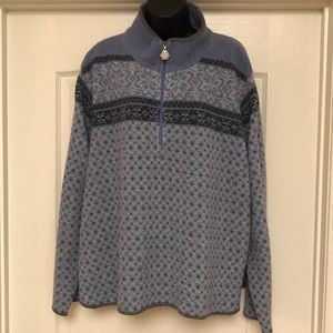 Coldwater Creek 1/4 zipper sweater
